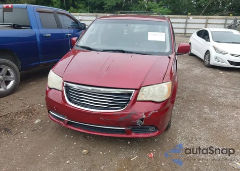 2014 Chrysler Town & Country Touring из США, поврежденный, VIN 2C4RC1BG8ER358393